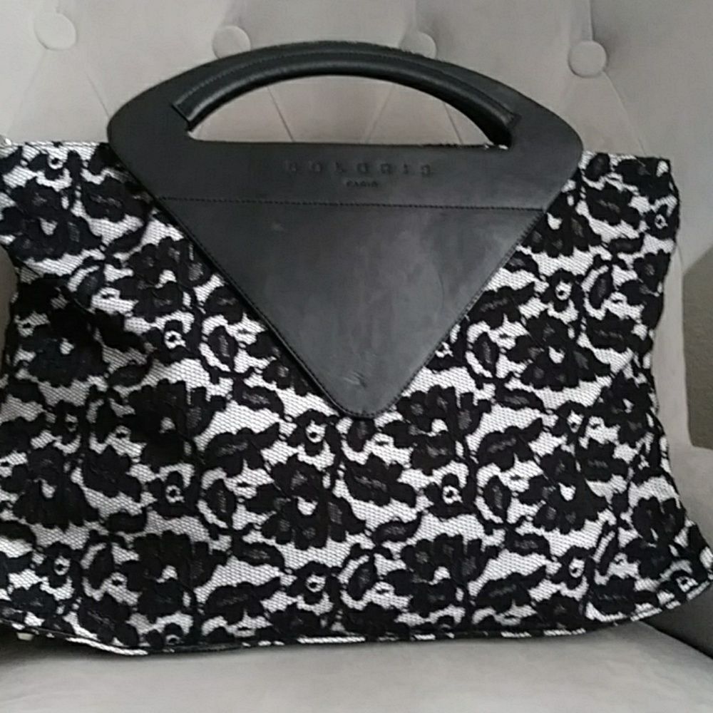 Coloris Lace Handbag